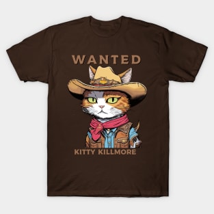 Kitty Cowboy Bandit T-Shirt